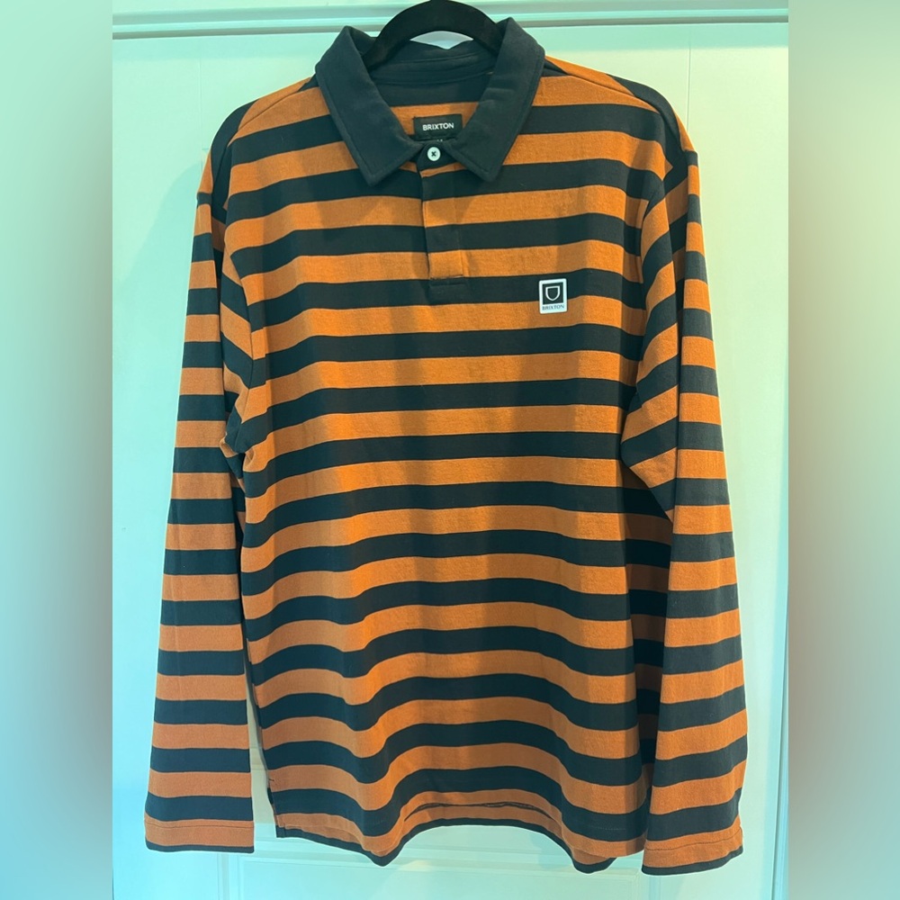 Men’s Brixton Rugby Shirt Size Medium